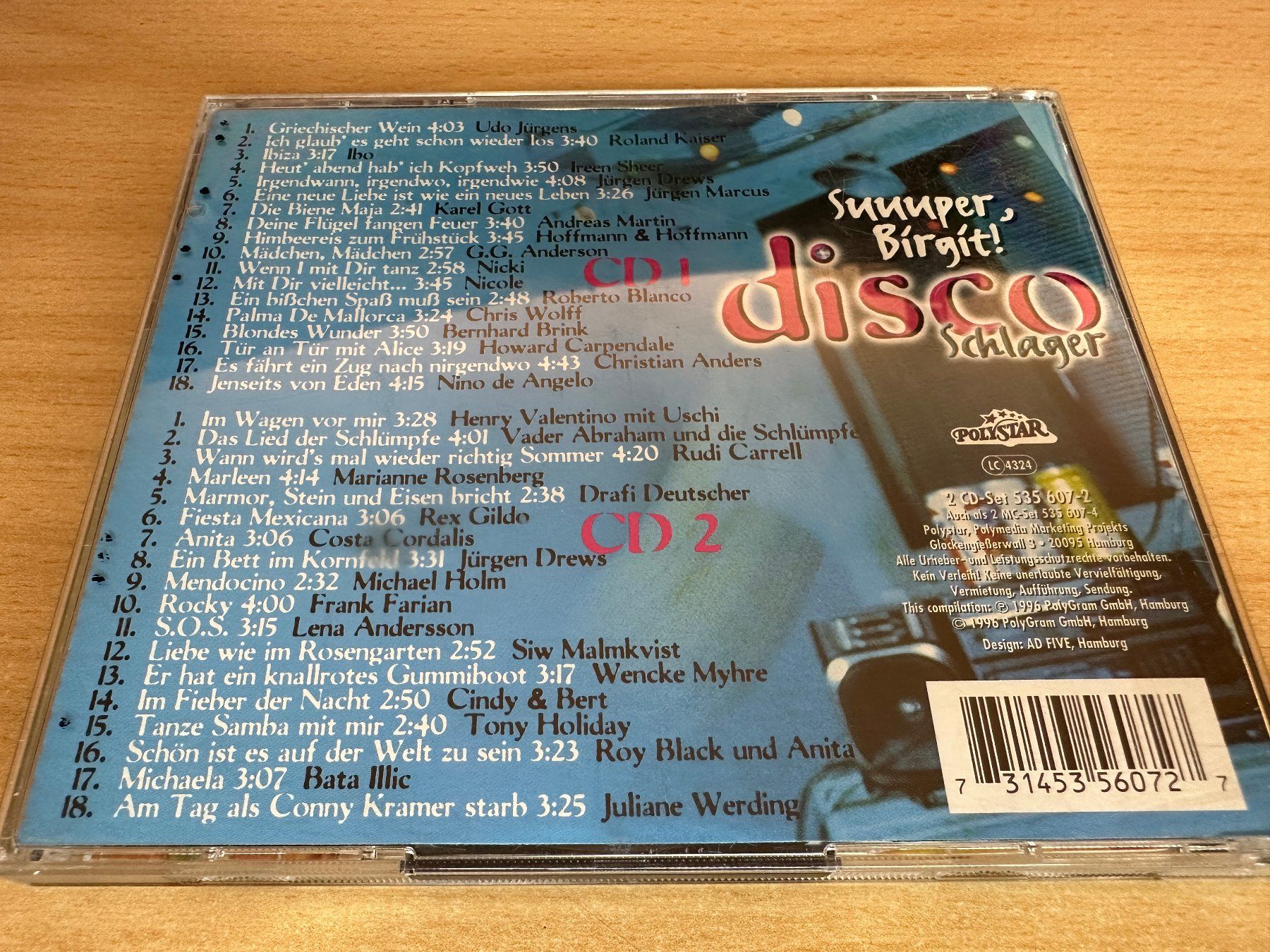 CDs: Various – Disco Schlager - 2 CD – Gebraucht aus Rikon im Tösstal von Alpenmutz 1