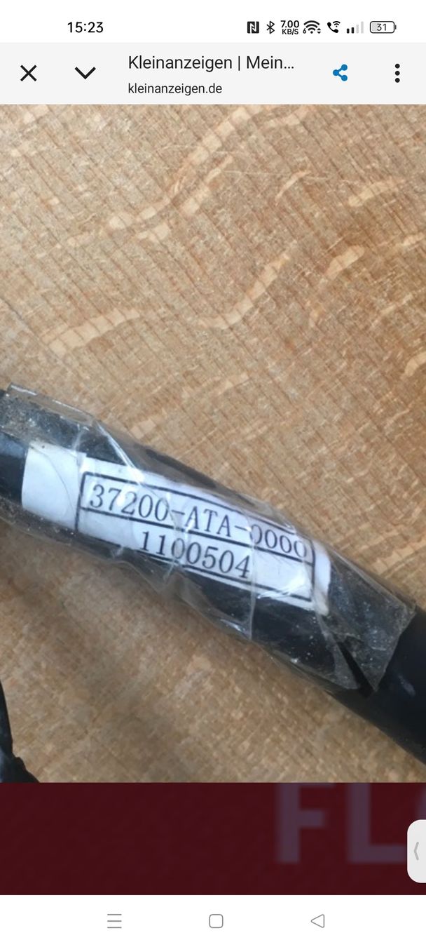 Sym Scooter: Kabel Baum Sym roller jet 4 – Usato da Schlieren venduto da bingo33