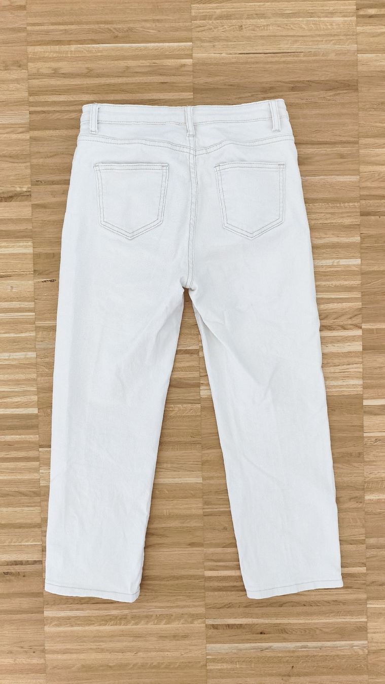 Jeans: white cropped jeans women size 29 – D'occasion à Erlenbach ZH par rem_p5dd 1