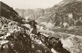 Gletsch   VS  -   Furka-Oberalp-Bahn