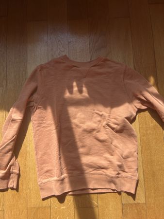 Sweat Cyrillus Paris taille 14 orange bon état