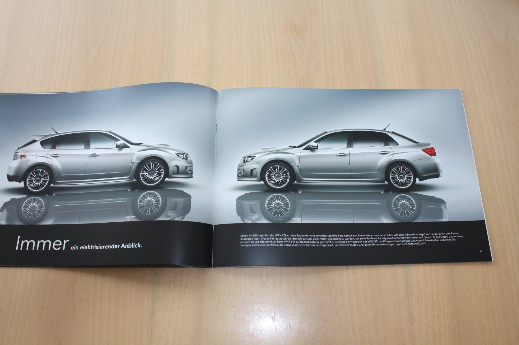 Subaru Documenti: Subaru WRX STI CH-Broschüre 2011 – Usato da Wikon venduto da erwin400 5