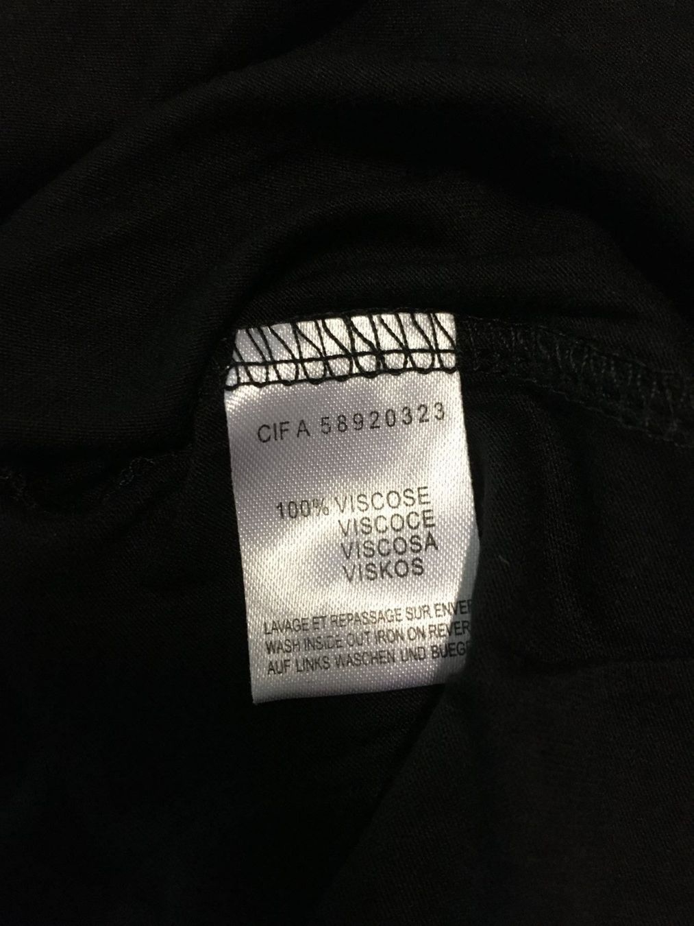 La Redoute T-shirt: LA REDOUTE Nachtshirt, Gr. 38, schwarz – Usato da Arni AG venduto da Mimo007 3