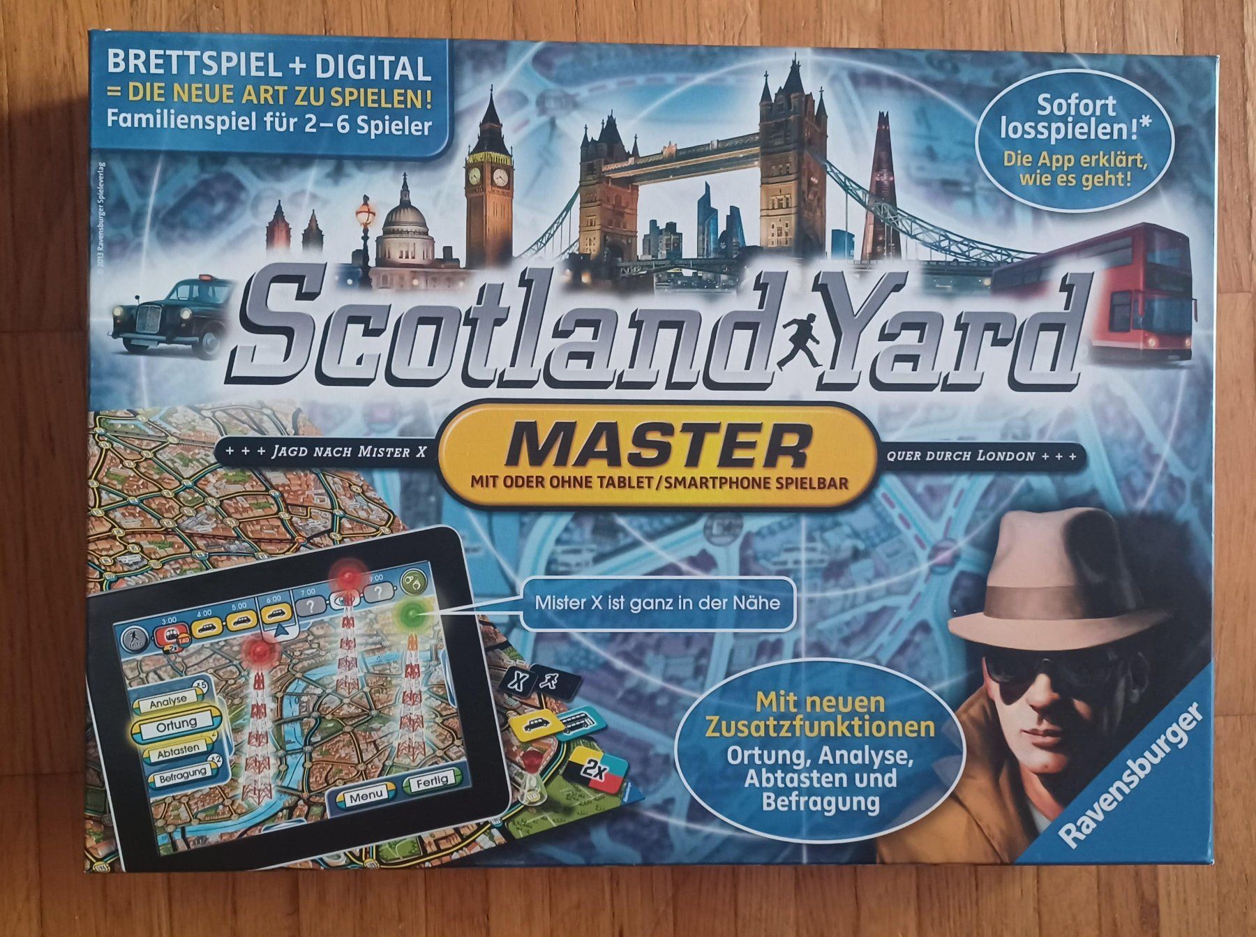 Ravensburger Spiele: Scotland Yard Master - mit Tablet spielbar – Neu (gemäss Beschreibung) aus Urdorf von Muluk