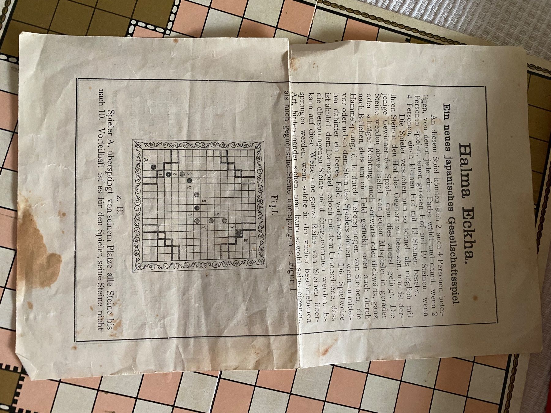 Spiele: HALMA Vintage  **Kellerfund** – Gebraucht aus Allenwinden von Obalu 2