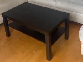 IKEA LACK Couchtisch, schwarzbraun, 90 × 55 cm