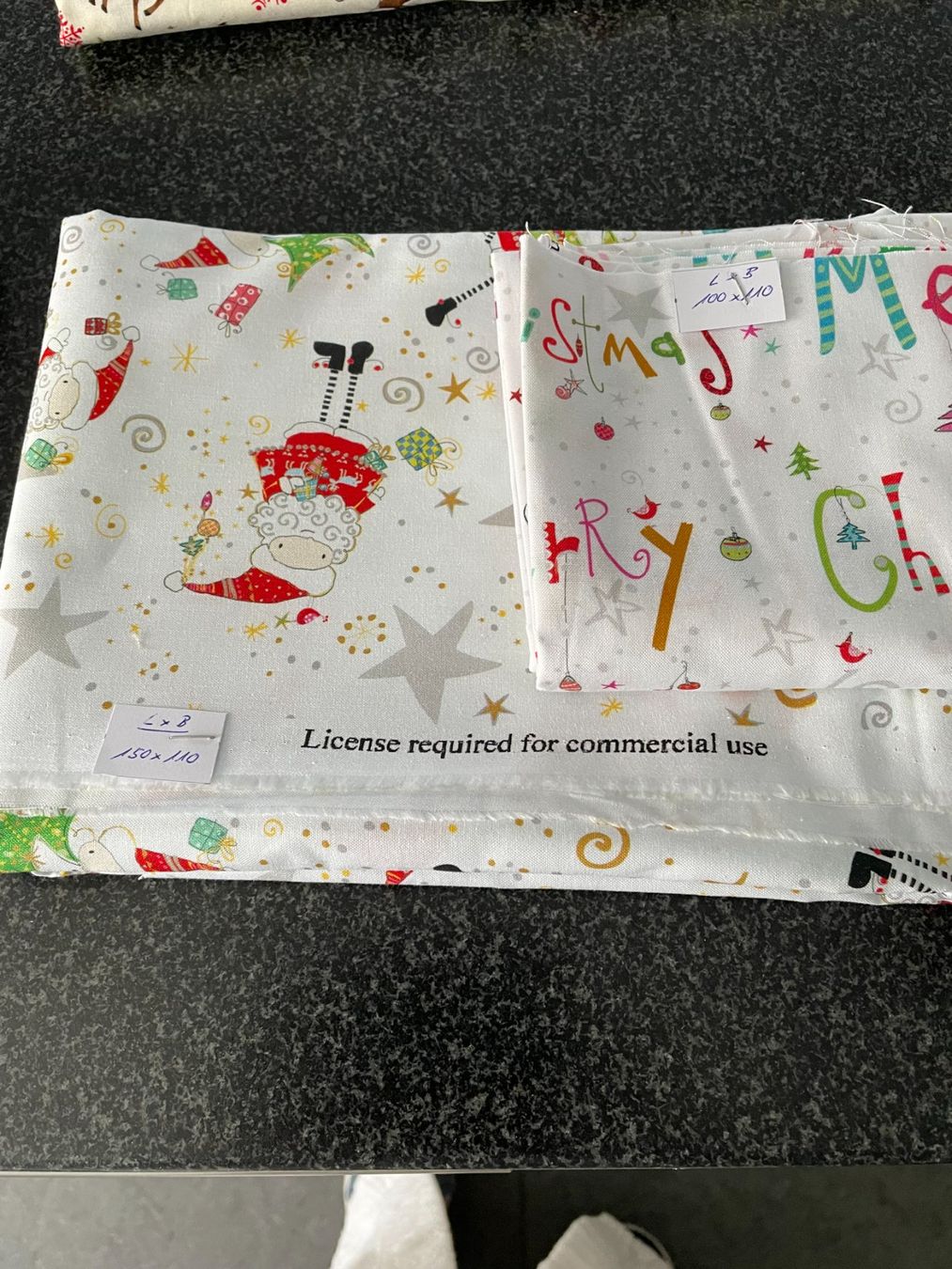 Tessuti: Weihnachtsstoffe Konvolut – Nuovo (secondo la descrizione) da Wil SG venduto da lovely02