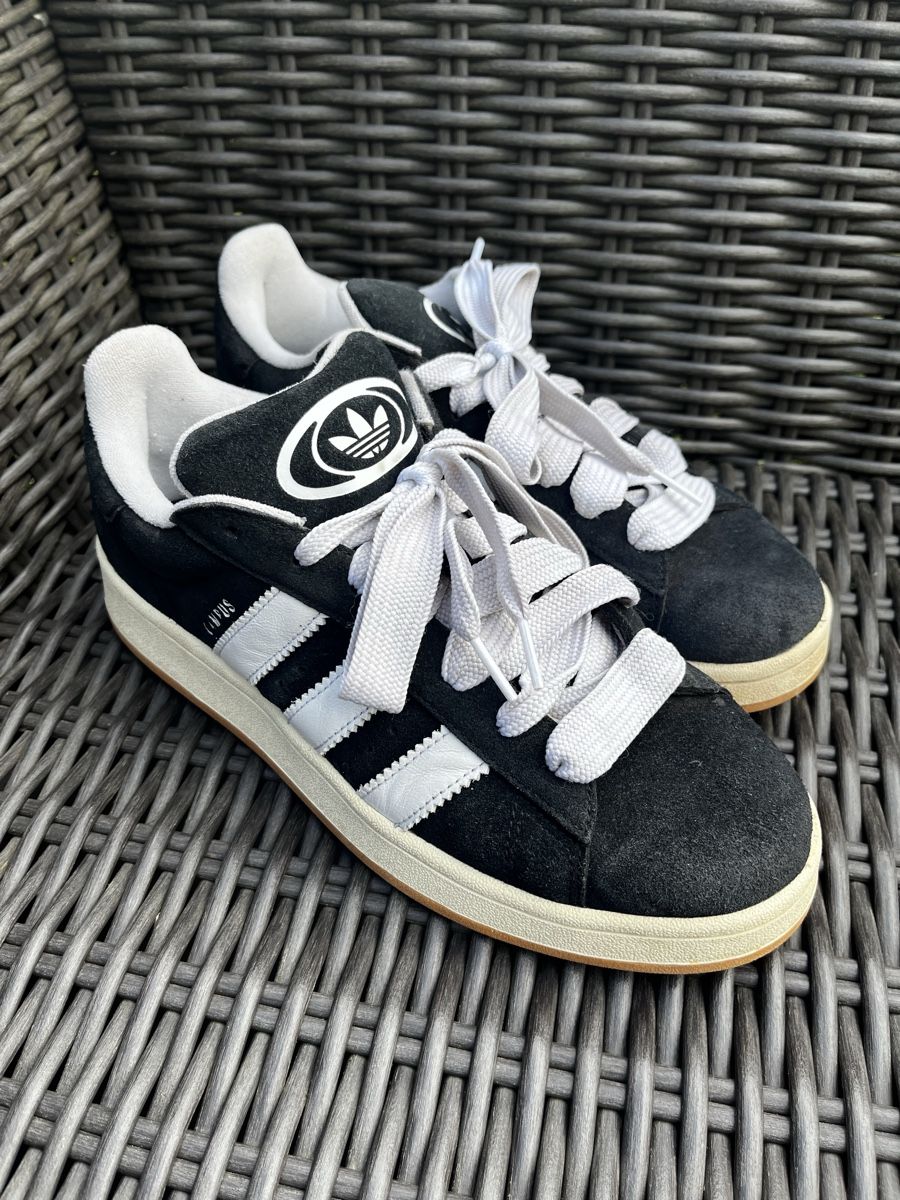 Adidas Scarpe da uomo: Adidas campus schwarz/weiss Gr. 43.5 – Nuovo (secondo la descrizione) da Hinwil venduto da dire07