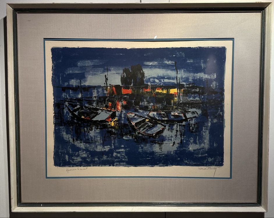 Épreuve D'artiste Signée « Minuit à Paris » Par Glen Orbik - Édition Limitée, Encadrée, Certificat Inclus