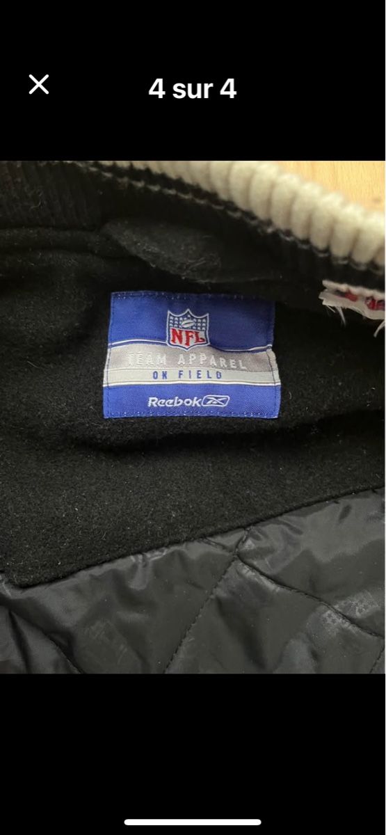 Giacche: Veste Raiders de chez Reebok – Usato da Boudry venduto da Askaone 3