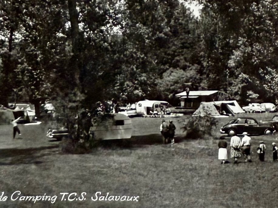 Cartoline postali: Salavaux - Campind T.C.S - 1959 – Usato da Lutry venduto da Ediego 1