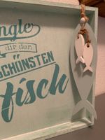 angle dir den schönsten Fisch, 3D-Schild,  handmade, unikat