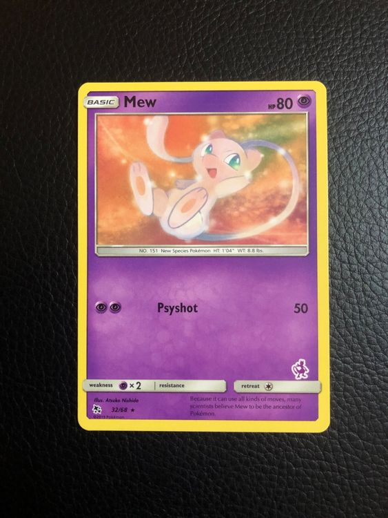 Hidden Fates Mew rare 32/68 Ab 1 | Kaufen auf Ricardo