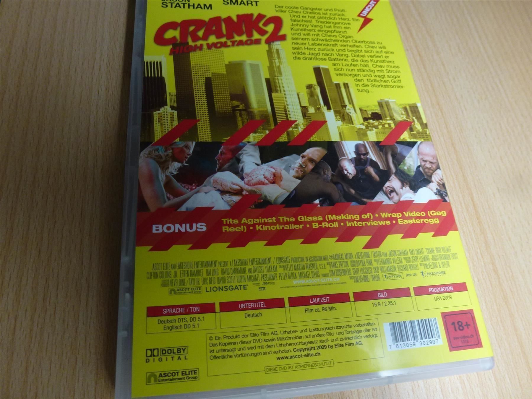 Alle DVDs: Crank 2 – Gebraucht aus Hombrechtikon von Maloev17 1