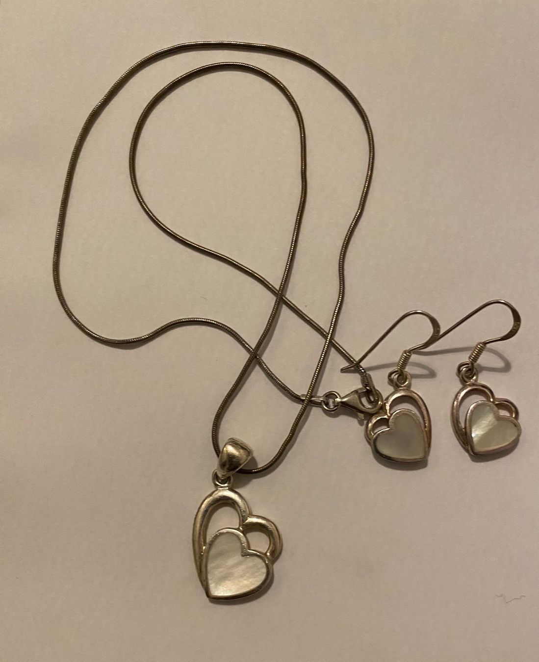 Colliers: Silber set 925 und LUS mit steine – D'occasion à Pfungen par Outlet64