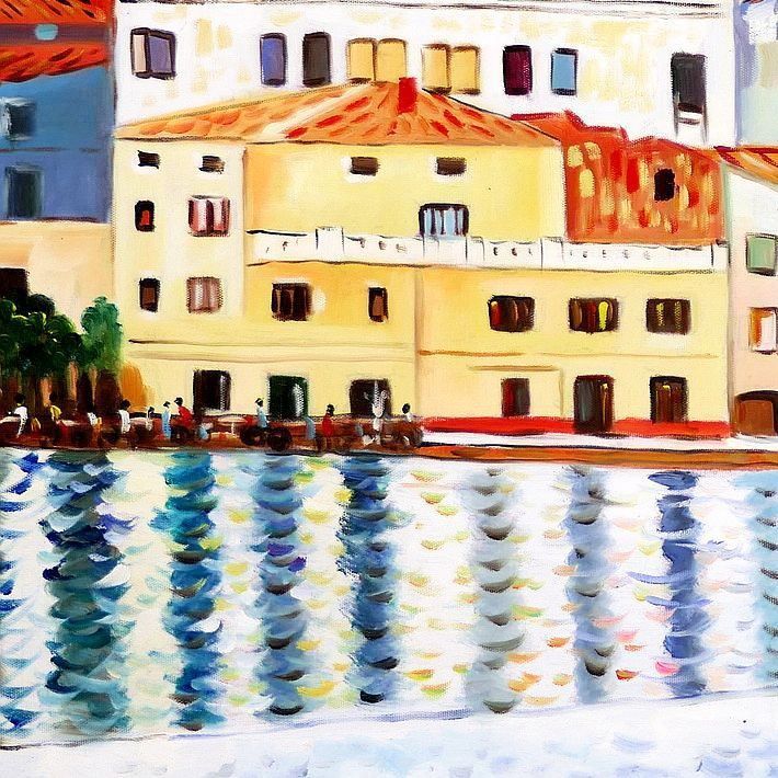 Riproduzioni & Creazioni: Gustav Klimt - Malcesine am Gardasee – Nuovo (secondo la descrizione) da Larnaca venduto da KunstDepot24 2
