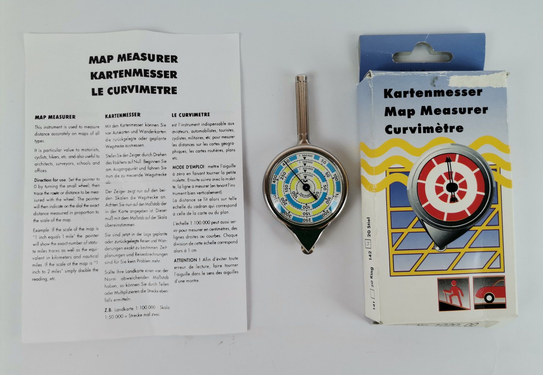 Messen: KARTENMESSER – Gebraucht aus Schaffhausen von Restwert_SH