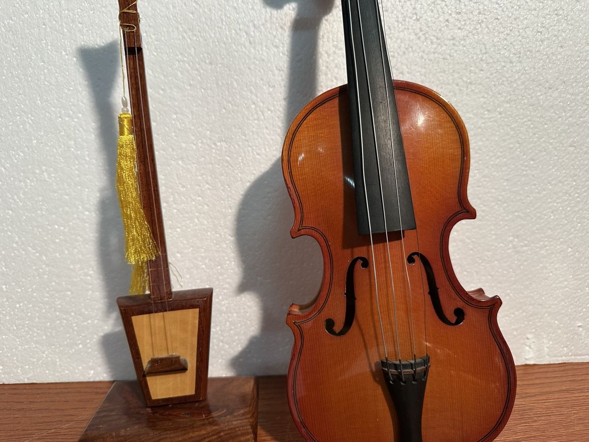 Tutte le decorazioni: Violon miniature – Usato da Lausanne venduto da artnouveau04 3