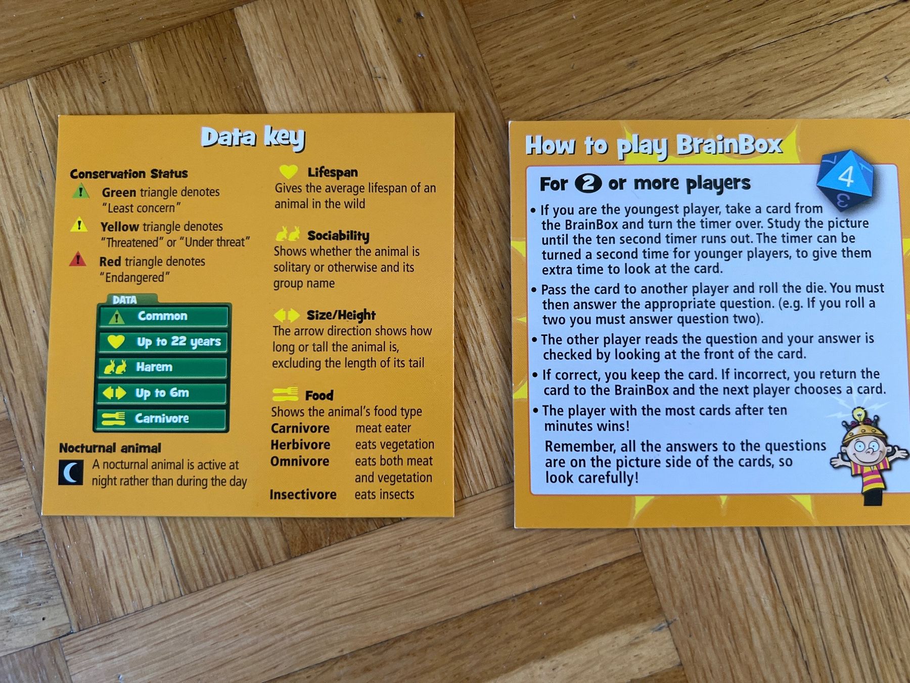 Giochi: BrainBox Lernspiel Tiere - englisch – Usato da Zuchwil venduto da Commander0 4