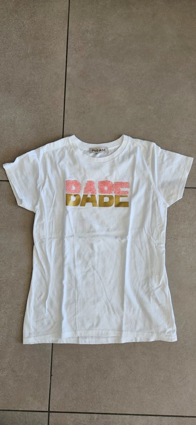 Please Jeans T-Shirts: neues Shirt "Babe" von Please Gr. S – Gebraucht aus Baden von Boomer76 1