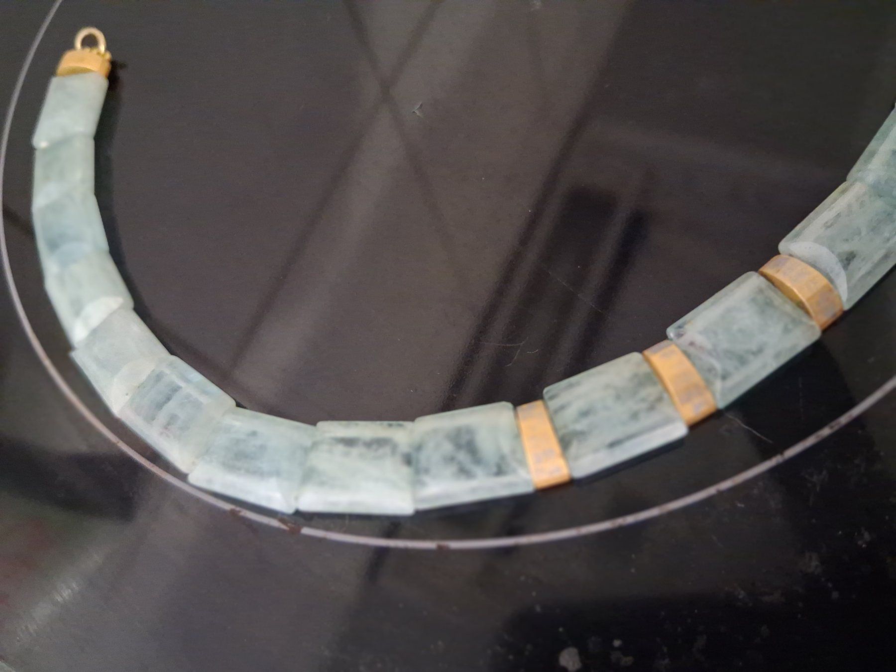 Catenine: Top Aquamarin Kette – Usato da Biel/Bienne venduto da gabiname 5