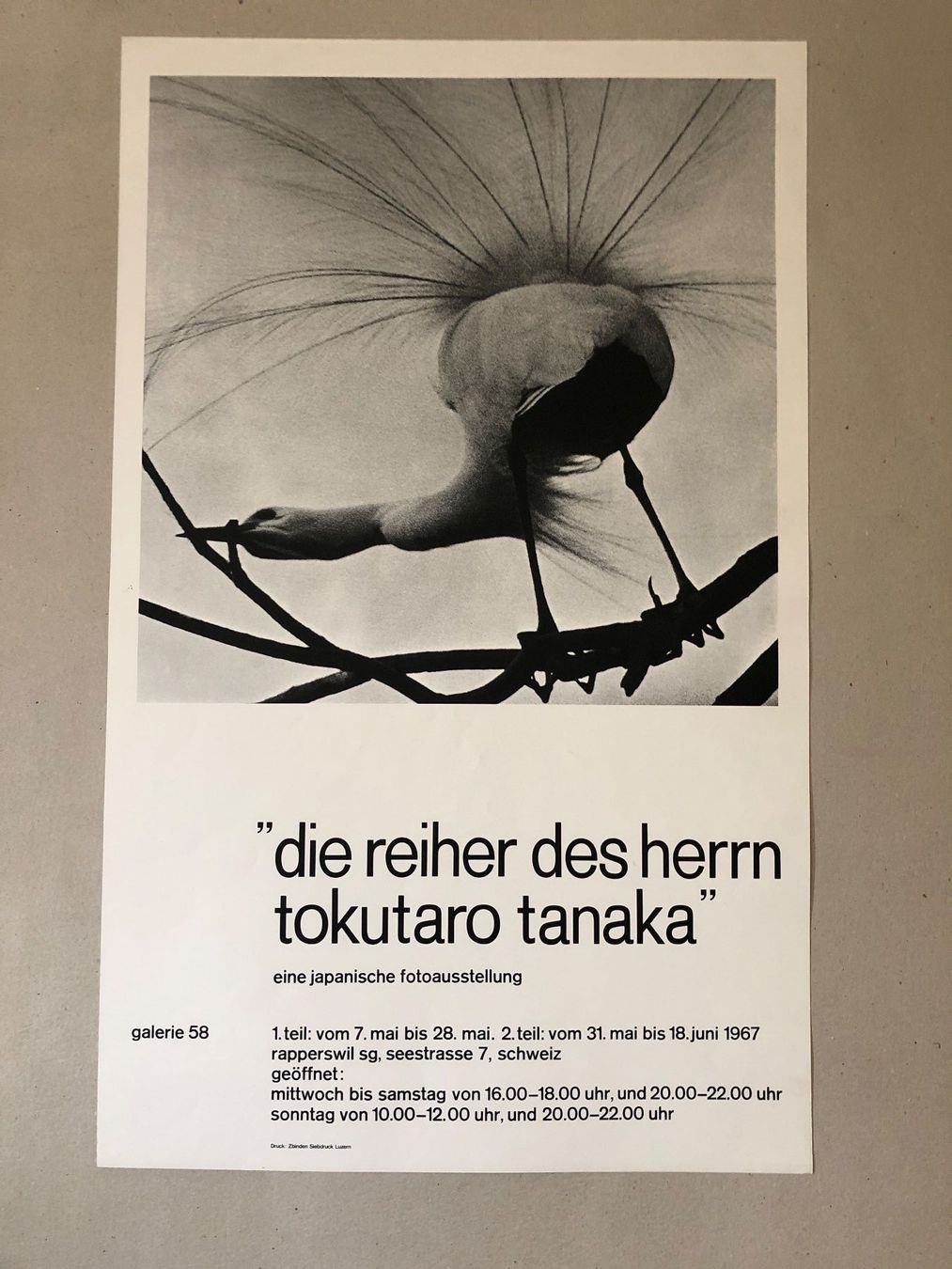 Foto & Immagini: Tokutara Tanaka – Nuovo (secondo la descrizione) da Zürich venduto da Stand132