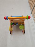 Kinder Lauflernhilfe Holz mit Spiegel und Kugeln