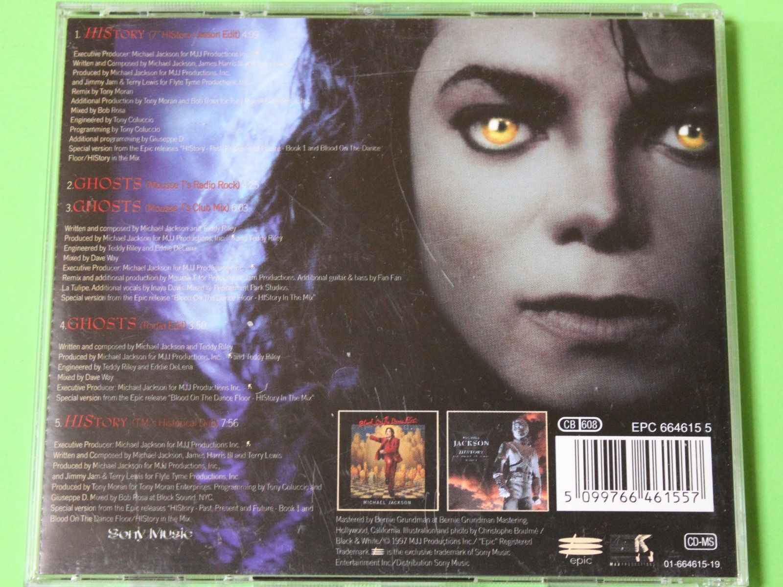 CD: Michael Jackson - History / Ghosts Maxi-CD Limited Edition – Usato da Tübach venduto da JamesStone 2