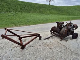 Seilwinde Benzinmotor Wellenbock auf Schilter Transporter