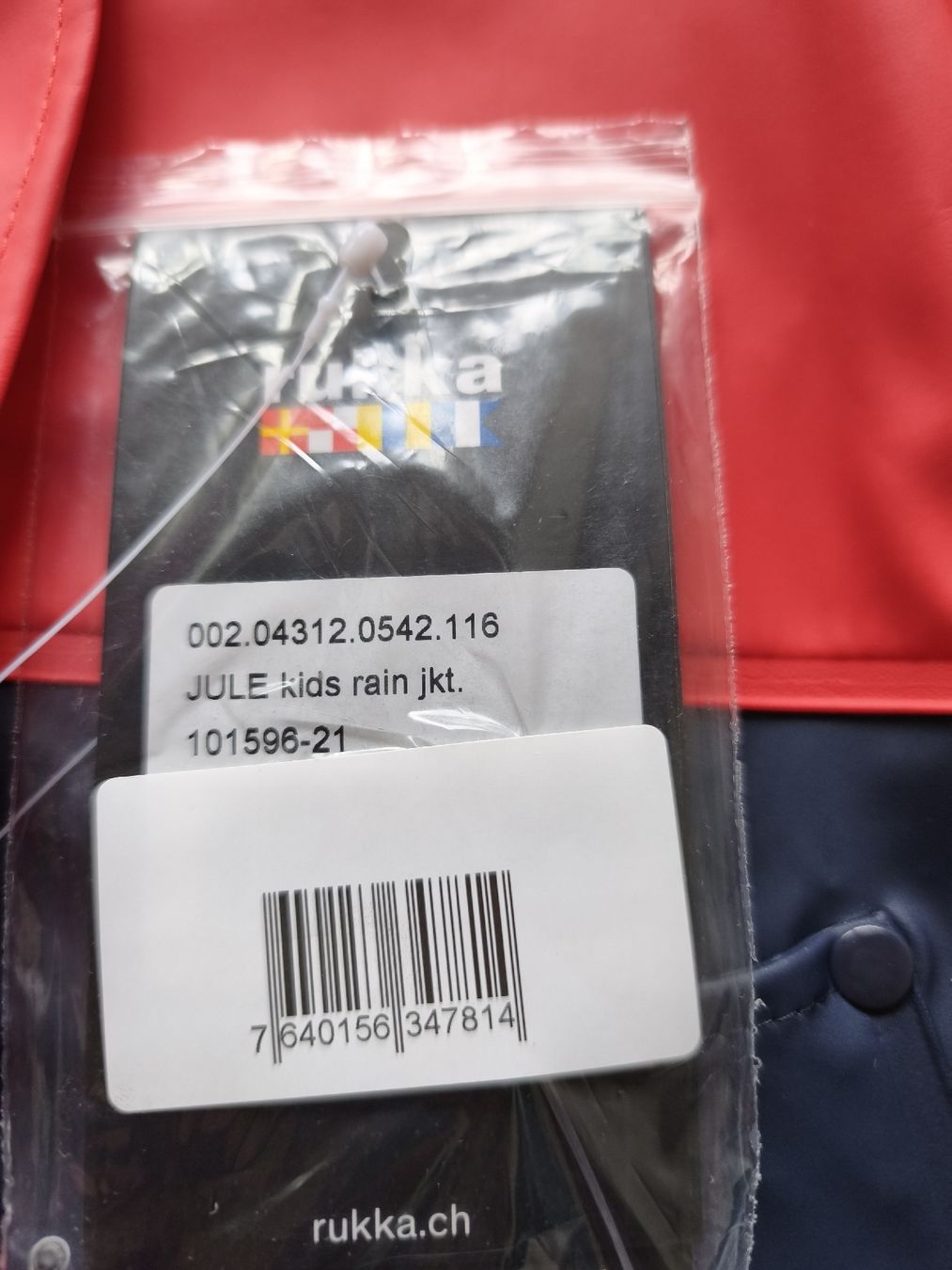 Rukka Giacche & Cappotti: Rukka Jule Kinder Regenjacke Größe 116 – Nuovo e nell'imballaggio originale da Maienfeld venduto da Mat_f8px 1