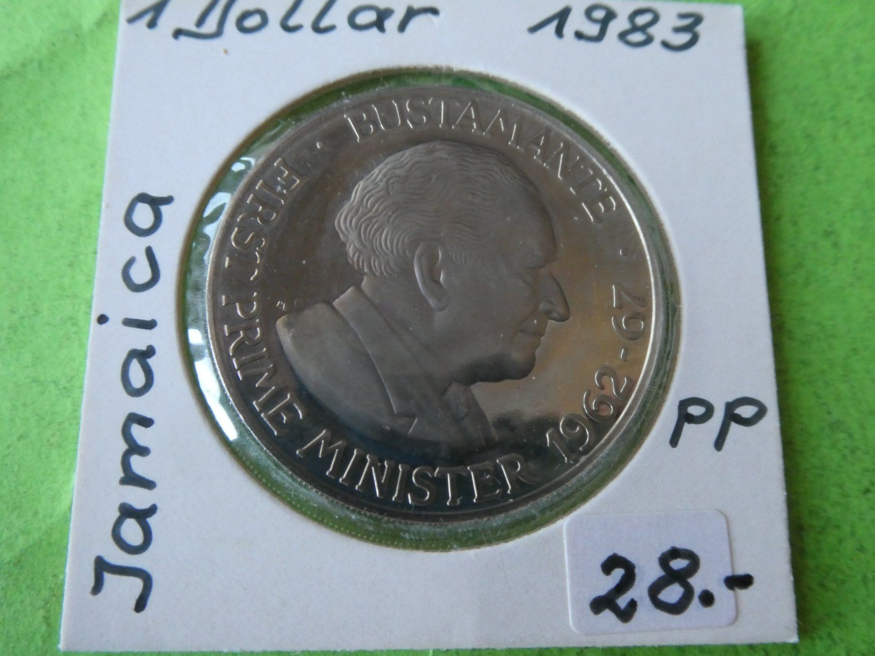 Tutti le monete: Jamaica 1983 1 Dollar    PP – Usato da Hinterforst venduto da Rohusri