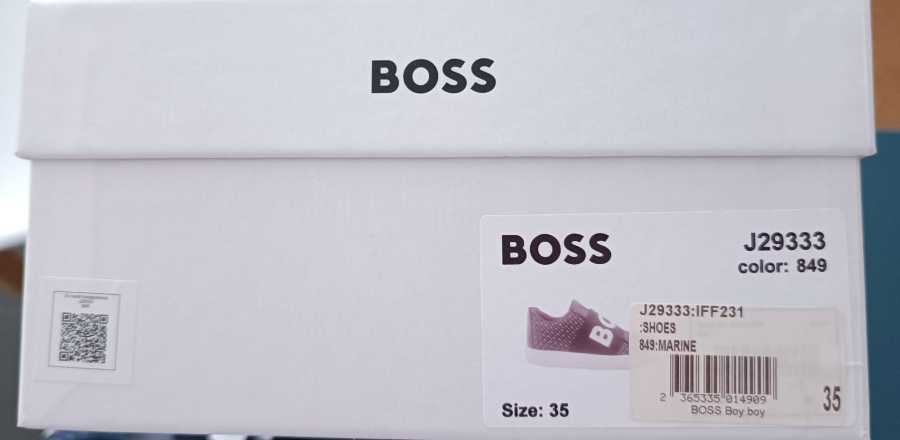 Hugo Boss Scarpe per ragazzi: Boss Jungen Schuhe Gr. 35 NEU – Nuovo e nell'imballaggio originale da Wangs venduto da Pammy333 3