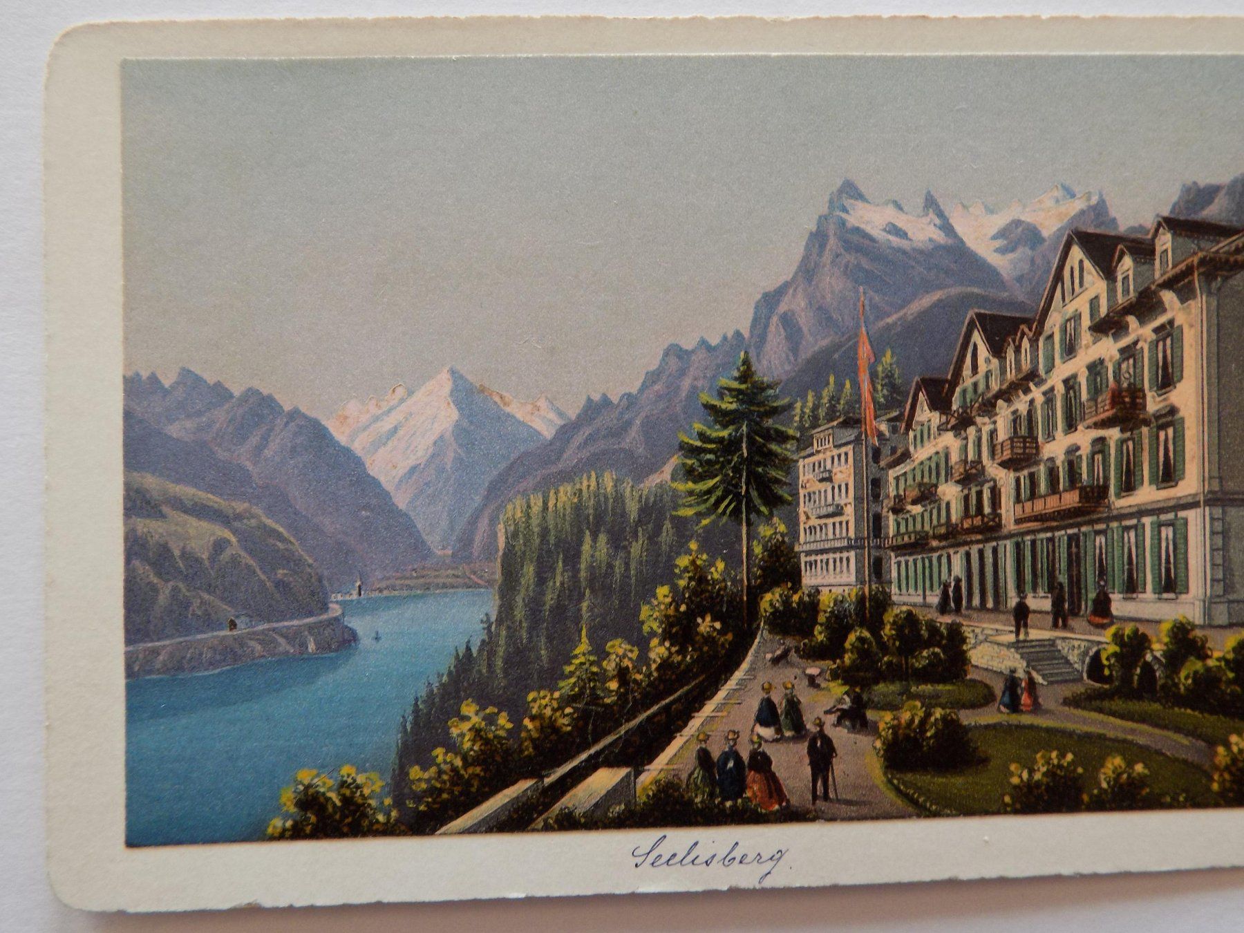 Incisioni: Seelisberg carte de visite – Usato da Risch venduto da Antikfee 1