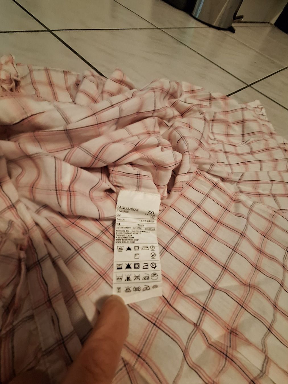 Benetton Camicette, T-shirt & Top: Bluse von Benetton, Gr. 160/ 2XL – Usato da Biberist venduto da rospel 2