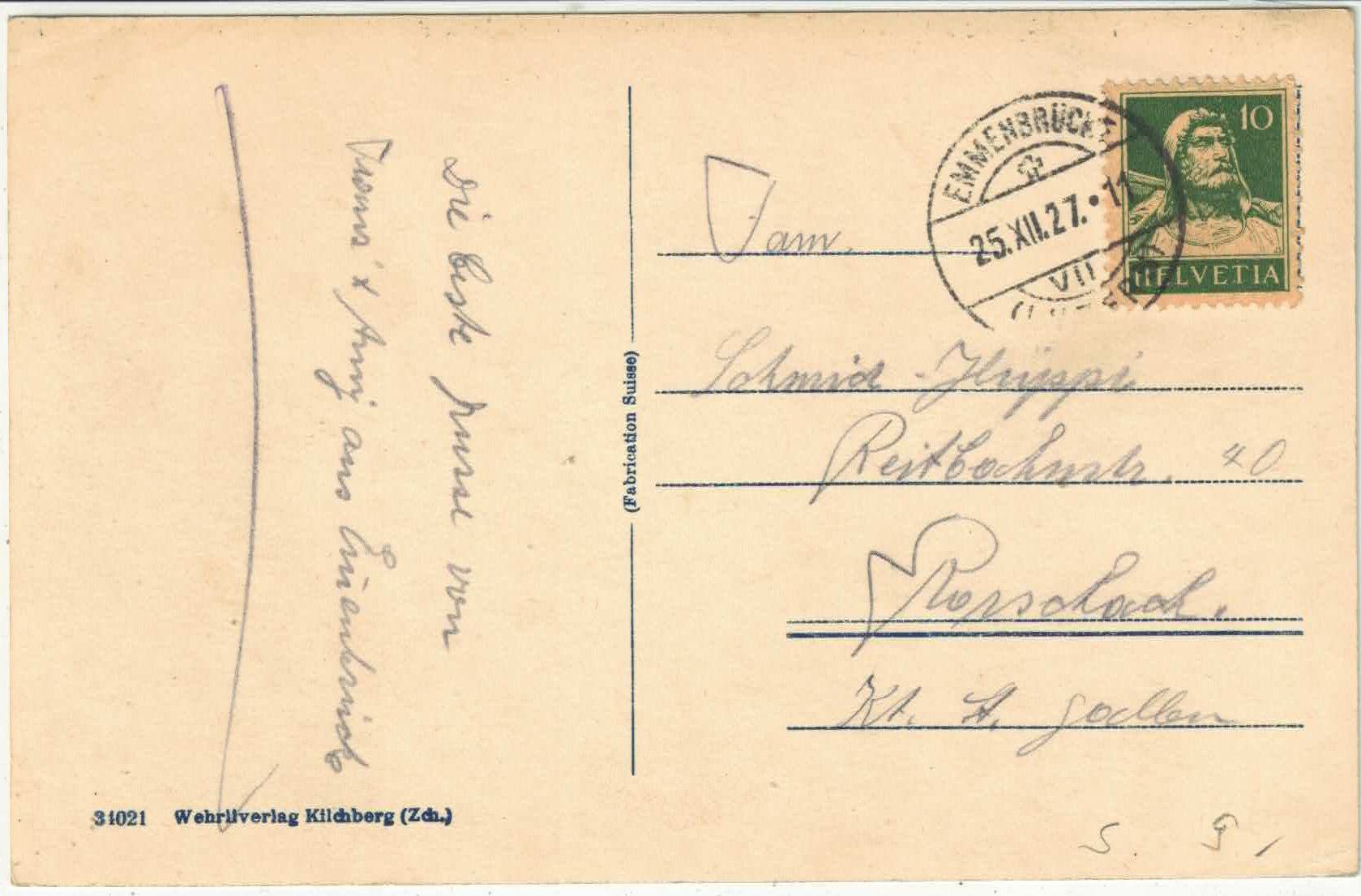 Cartoline postali: Emmenbrücke - Generalansicht – Difettoso da Ettingen venduto da Kartenplanet 1