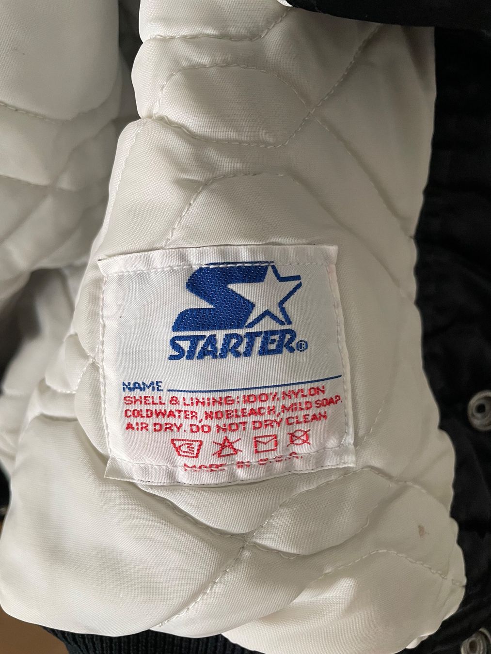 Starter Jacken: Starter Collage Jacket NBA  Size L Orlando Magic Mitchell – Gebraucht aus Grellingen von angels.of.horror 2