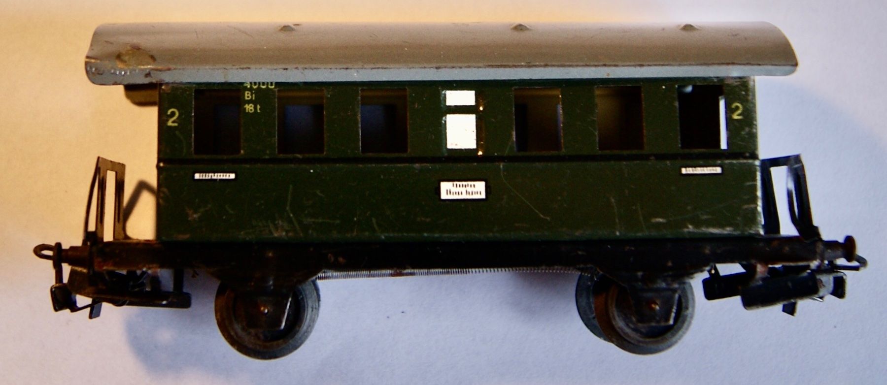 Märklin Modelleisenbahnen: 3 Wagons Marklin 4000.5, Bi 18t, 1958 – Gebraucht aus Morrens VD von alain50 2