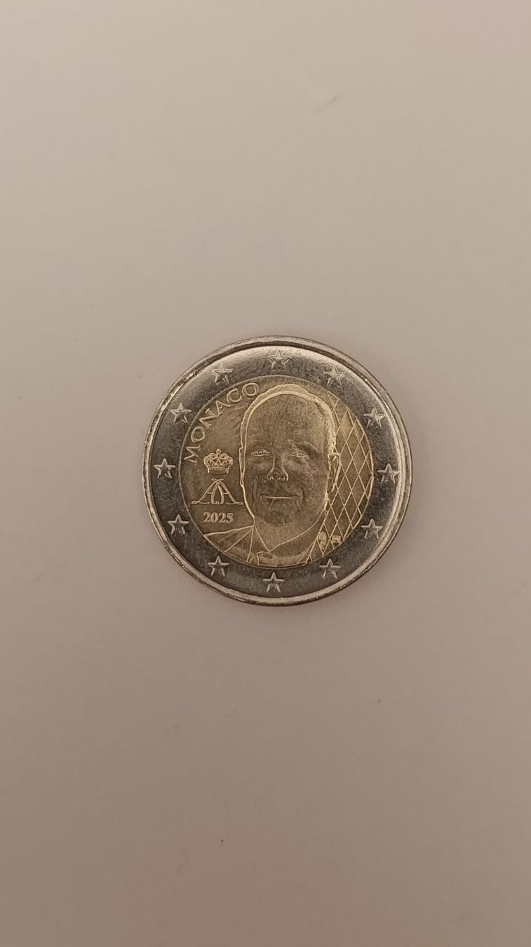 Tutti le monete: 2 Euro Monaco 2025 – Usato da Lugano venduto da Lucolos