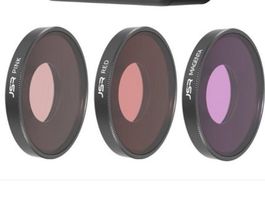 JSR Tauchfilter 3IN1 Pink-Red-Magenta für DJI Osmo Action 3