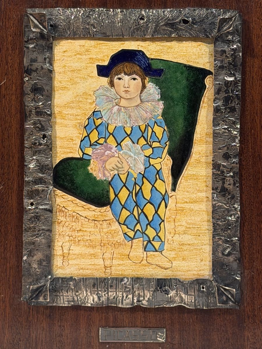 Gemälde: Charming Picasso Vintage Harlequin Wall Art - – Gebraucht aus Lausanne von vas_mbk2 1