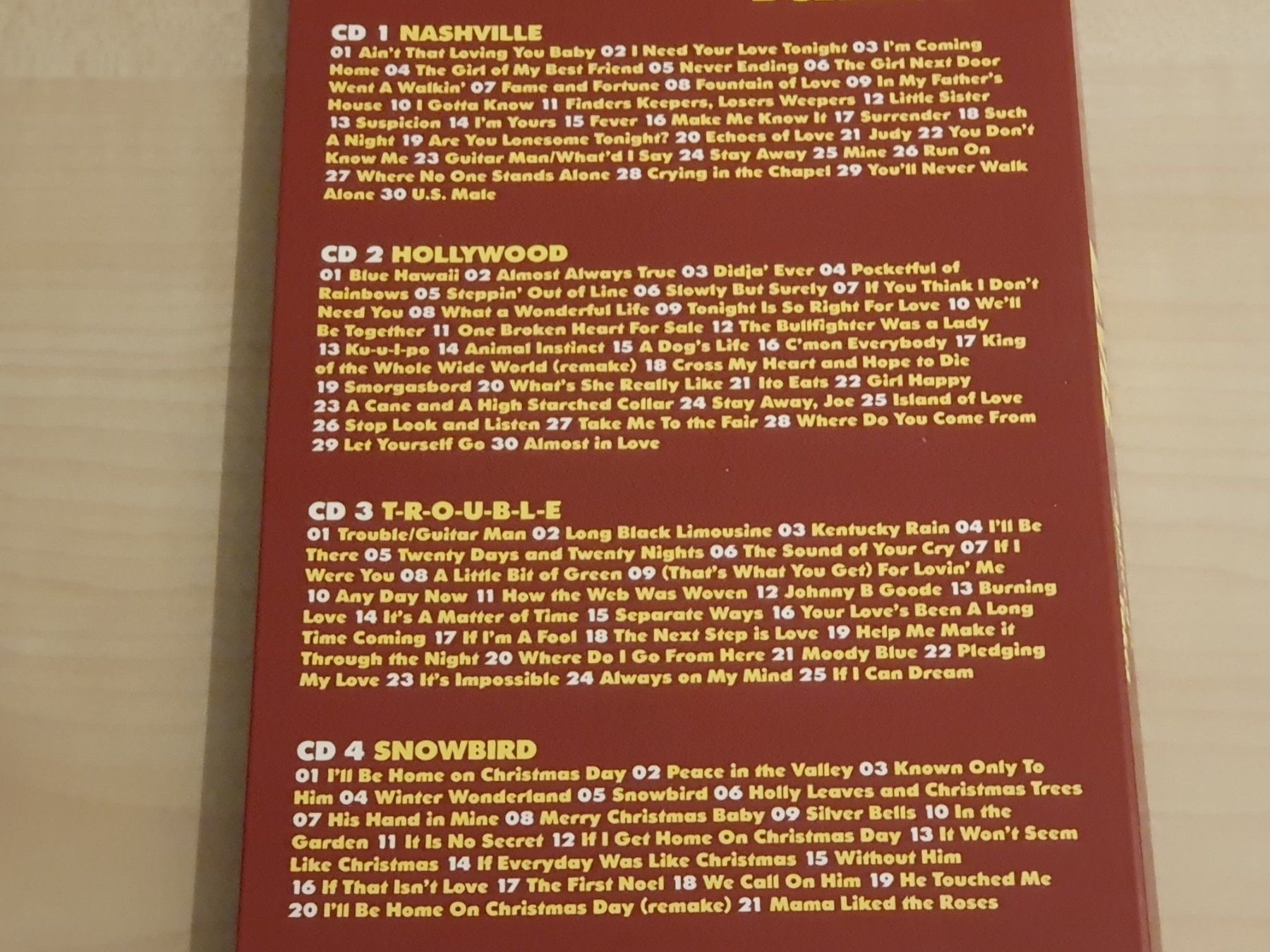 CD: Elvis Presley Spliced Takes 4 CD Set – Nuovo (secondo la descrizione) da Uerschhausen venduto da Burton77 5