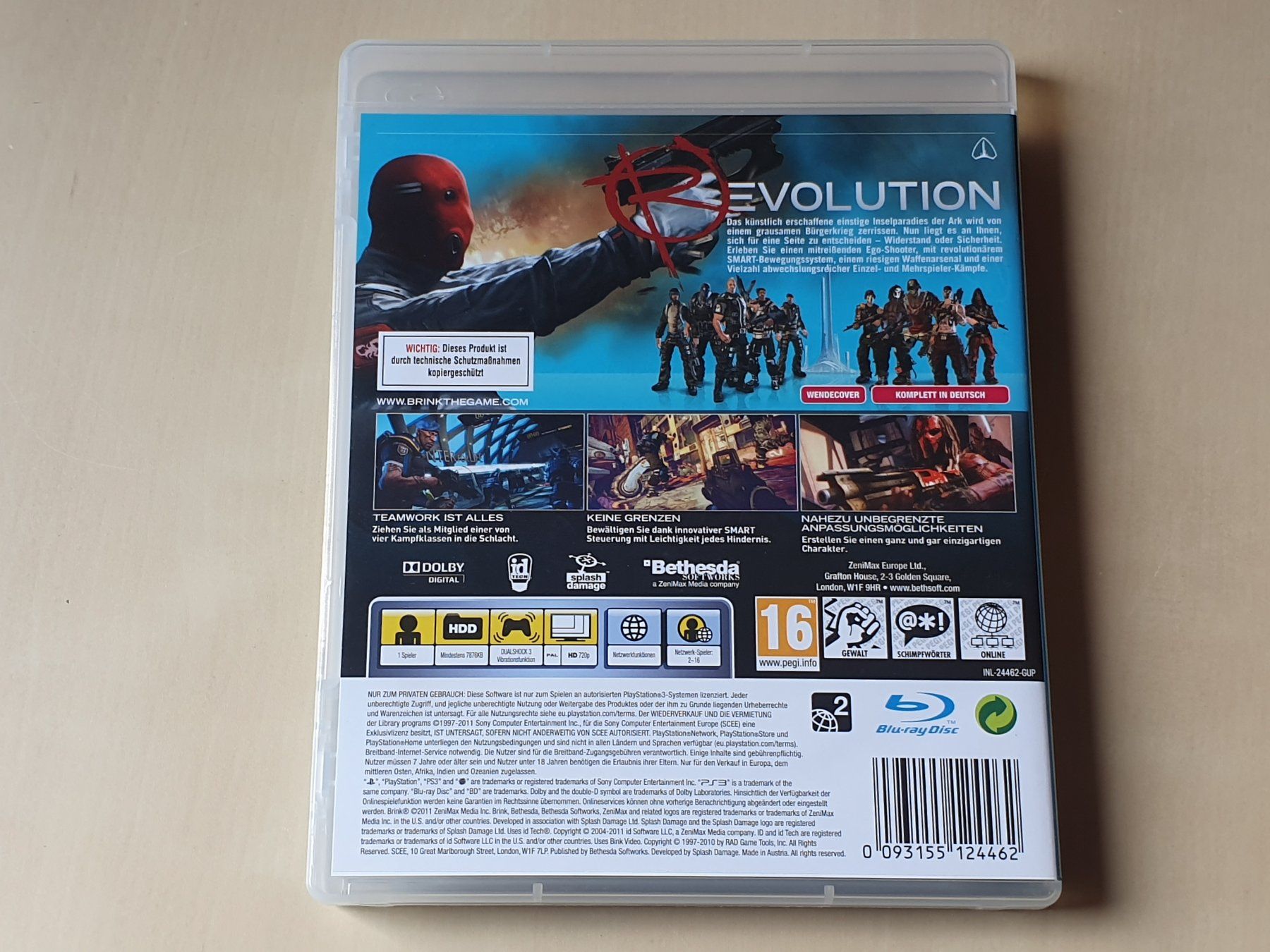 Sony Spiele: Brink – Gebraucht aus Stansstad von collectorsshop 1