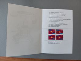 Glückwunschkarte GD PTT 1974 an Angestellte