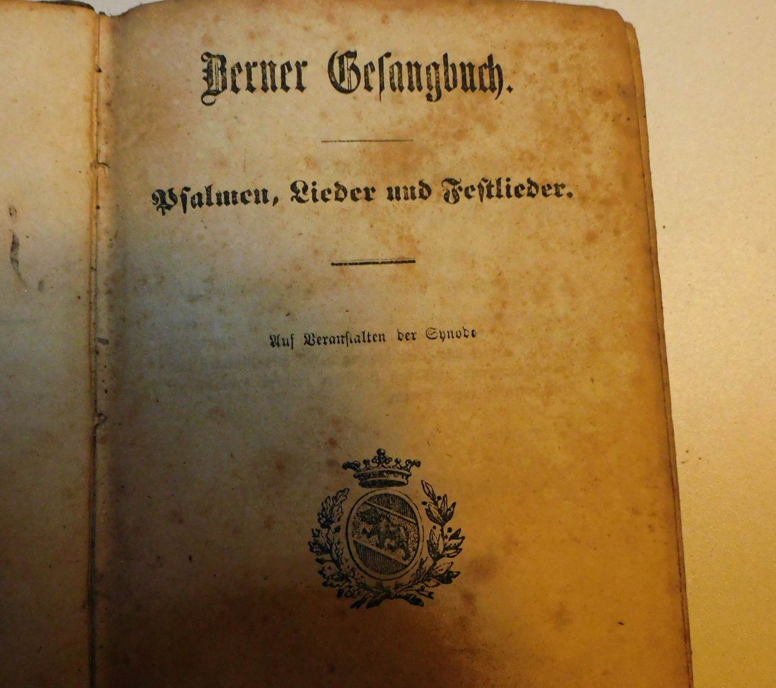 Libri: Neue Fundschätze 1853 Berner Gesangsbuch antikes Buch – Usato da Sursee venduto da 76 4