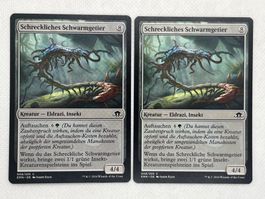 2x Schreckliches Schwarmgetier MTG Eldritch Moon, Near Mint!