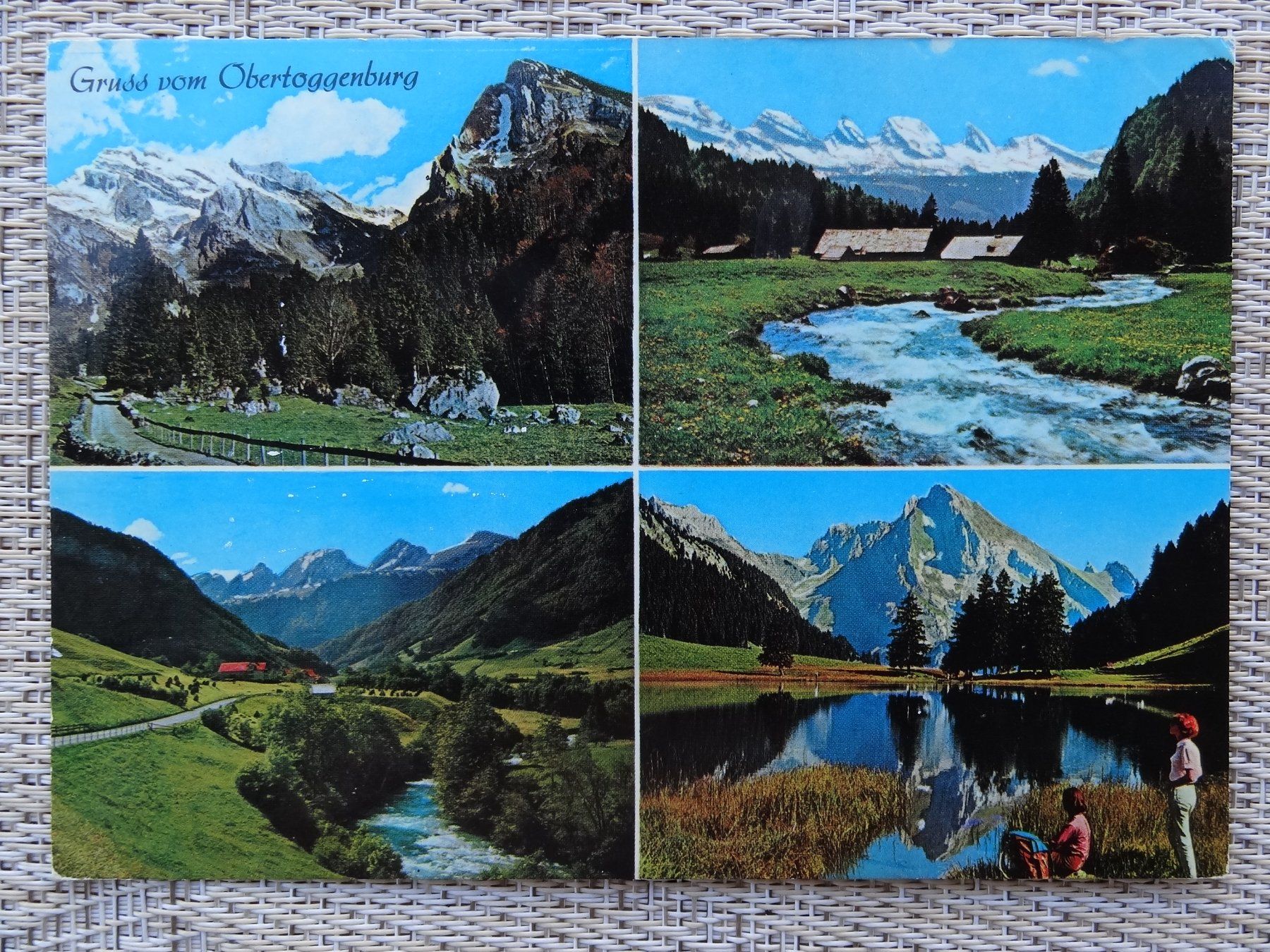 Ansichtskarten: Gruss vom Obertoggenburg - 1973 – Gebraucht aus St Léonard von Riglin
