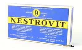 Alte Nestrovit-Verpackung, leer