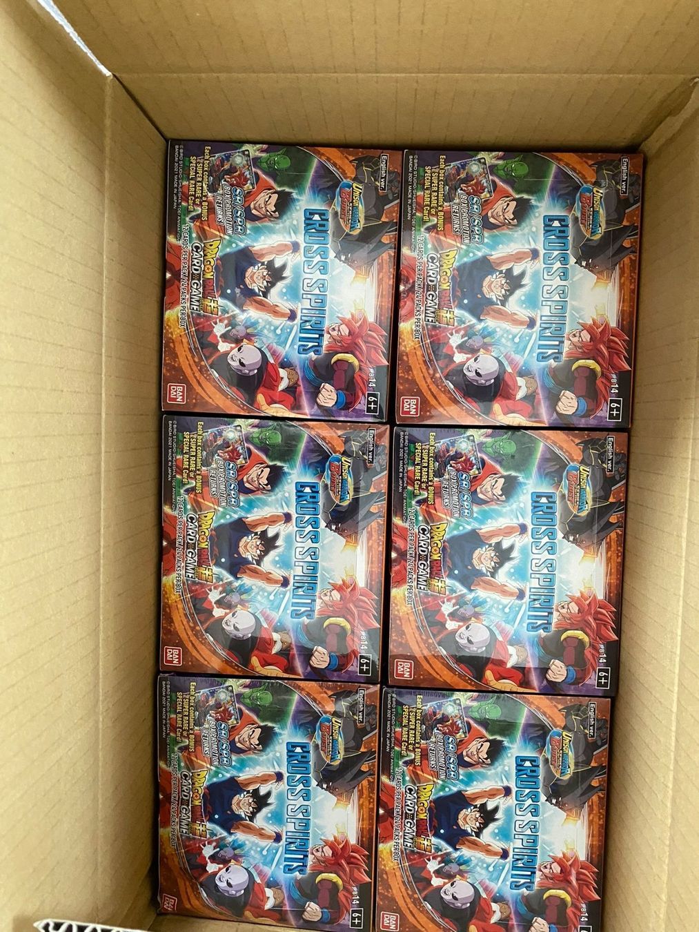 Carte collezionabili: TCG Dragonball Cross Spirits Booster display B14 – Nuovo e nell'imballaggio originale da Balgach venduto da Luzius1992