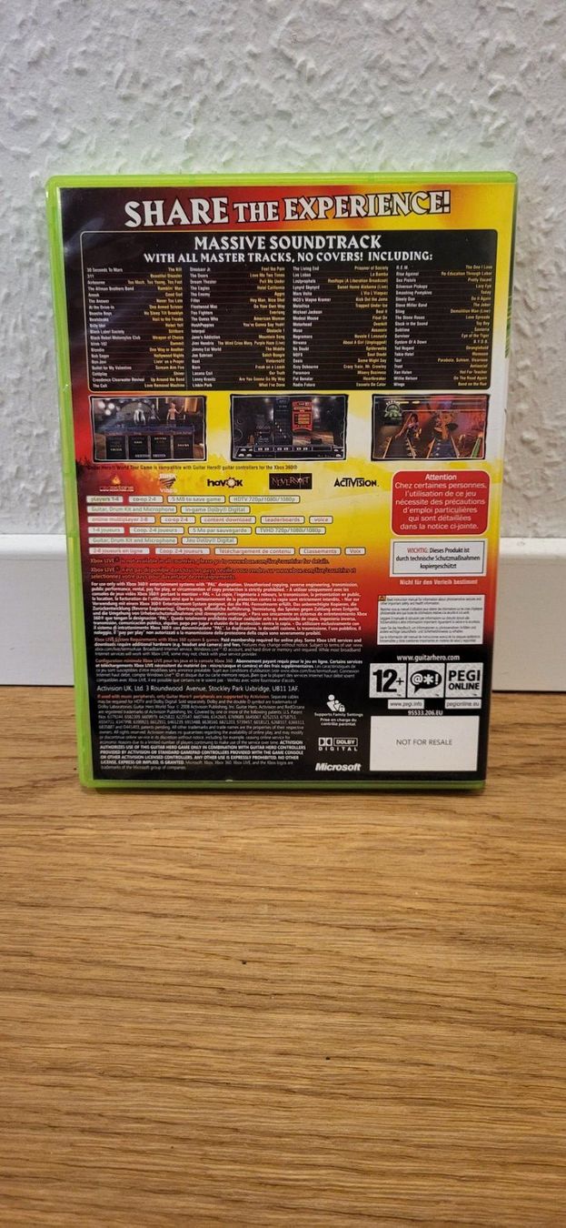 Microsoft Giochi: Xbox 360 - Guitar Hero World Tour – Usato da Münsingen venduto da Heroism2010 1