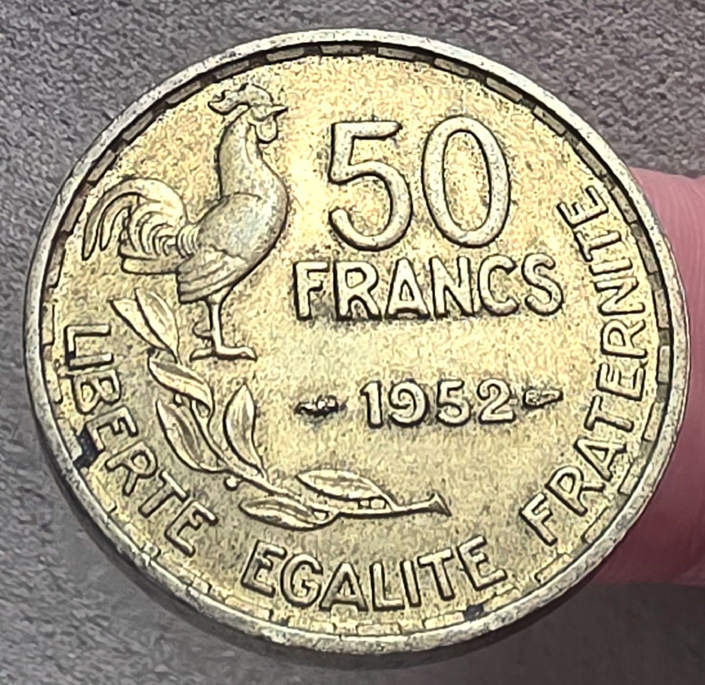 Tutti le monete: FRANKREICH 50 FRANCS 1952 – Usato da winterthur venduto da CoinPassion 1